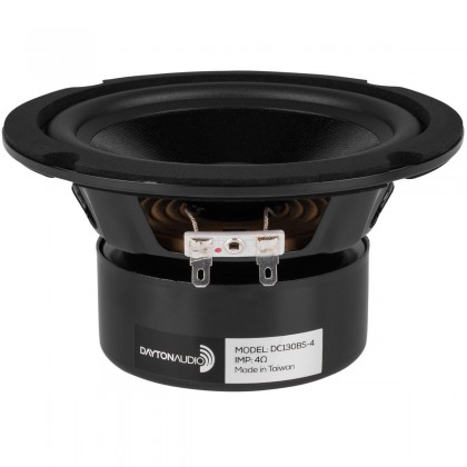 Dayton Audio DC130BS-4 5-1/2" Woofer Classic Blindé Ø 14cm