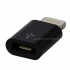 Micro USB to Lightning Adaptor Black