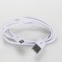 Câble USB-A Mâle / Micro USB-B Male 2.0 Blanc 1.5m