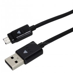 USB-A Male / Micro USB-B Male Cable 2.0 Black 1.4m
