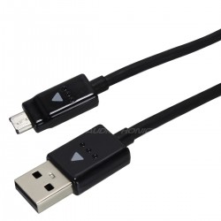 USB-A Male / Micro USB-B Male Cable 2.0 1.4m Black