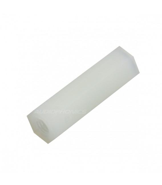 Entretoises Femelles En Nylon Blanc - Filetage M2 à M5, Forme Hexagonale, Pour Circuits Imprimés - Lot De Goujons Isolants