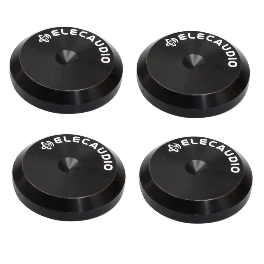 ELECAUDIO SD-25 Contrepointes Métal 25x5mm Noir (Set x4)