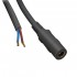 Câble Jack vers câble nu DC 5.5mm / 2.1mm Noir 2.5m