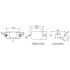 AUDIOPHONICS ES-2G Embase IEC Mâle C14 Coudé Pour Circuit Imprimé plaquée OR