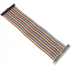 Nappe d'Extension GPIO Mâle / Femelle 40 Pins pour Raspberry Pi A+ / B+ / Pi 3 / Pi 2 20cm