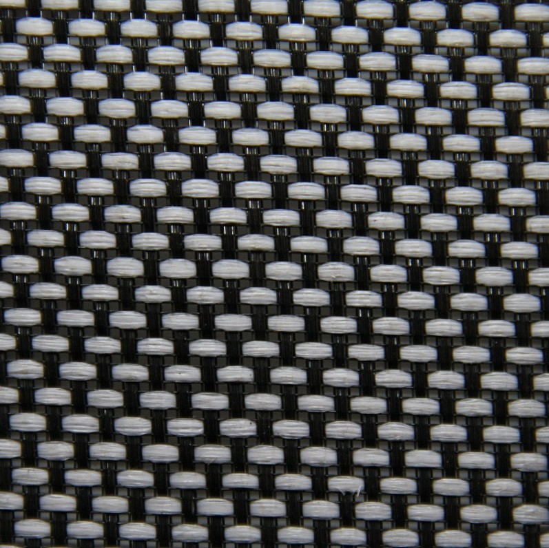 Acoustic Fabric for Loudspeakers Grill 150x100cm White and Black