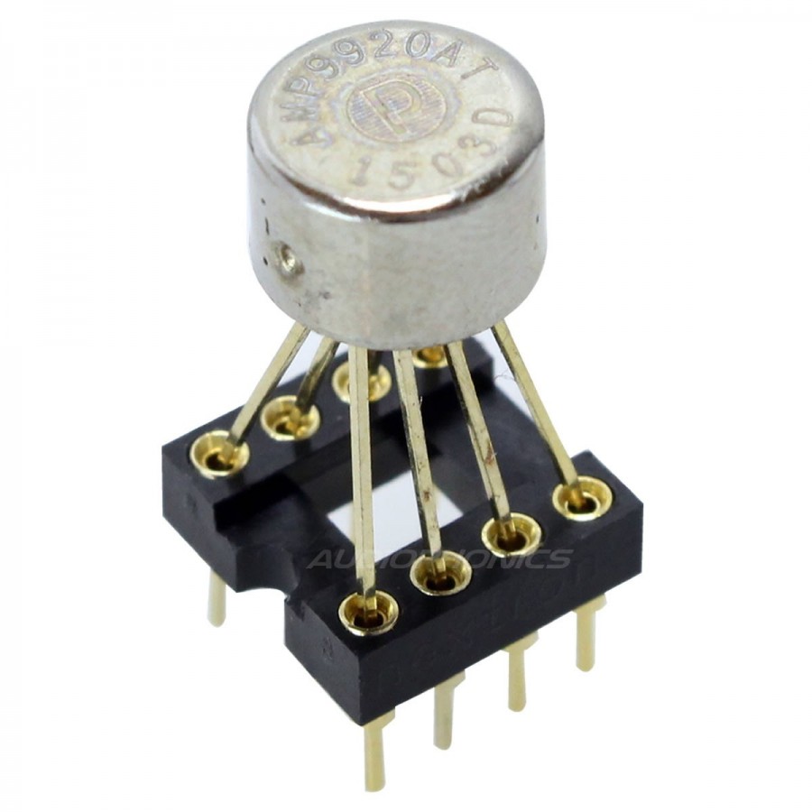 To99 AMP 9920AT Dual OPA TO99 Housing DIP8 - Audiophonics