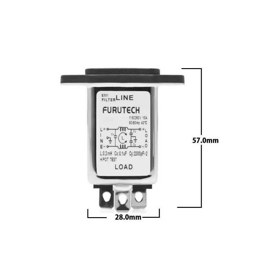 Load 28. Furutech AC-1501 R. Furutech AC-1001(G). Ac1501. IEC EMI Filter.