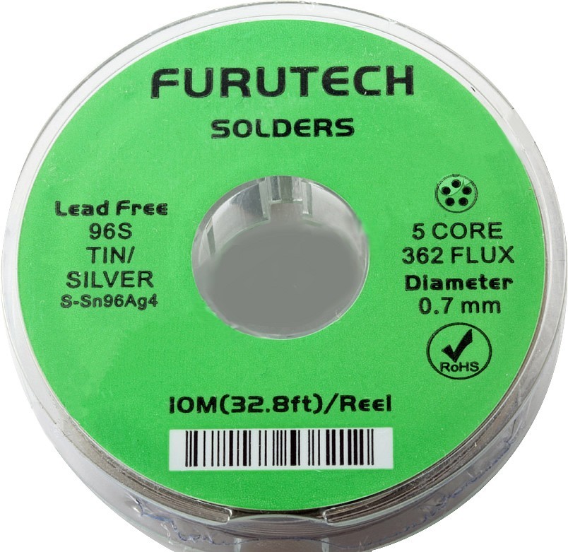 FURUTECH S-070 Étain à Souder Soudure Argent 4% 25g