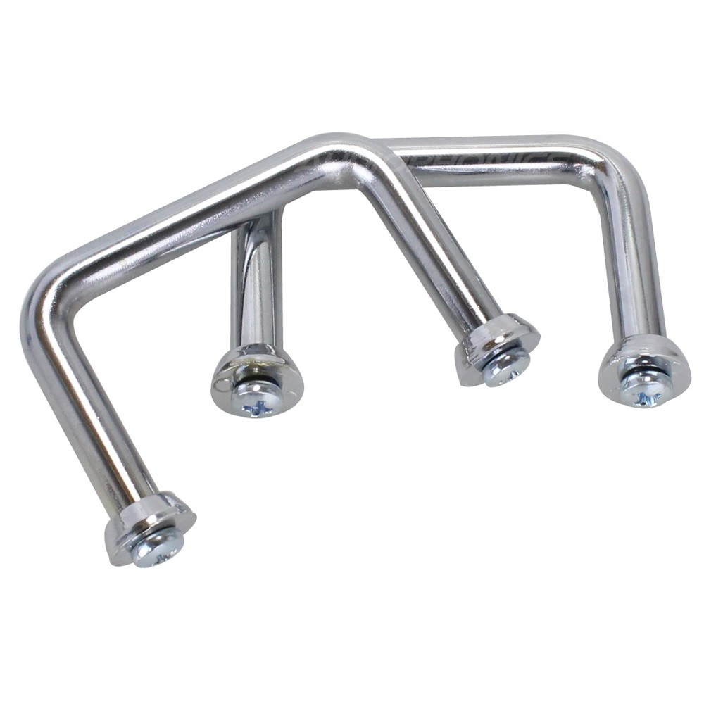 HIFI 2000 2U Tubular handles U2 Silver (Pair)