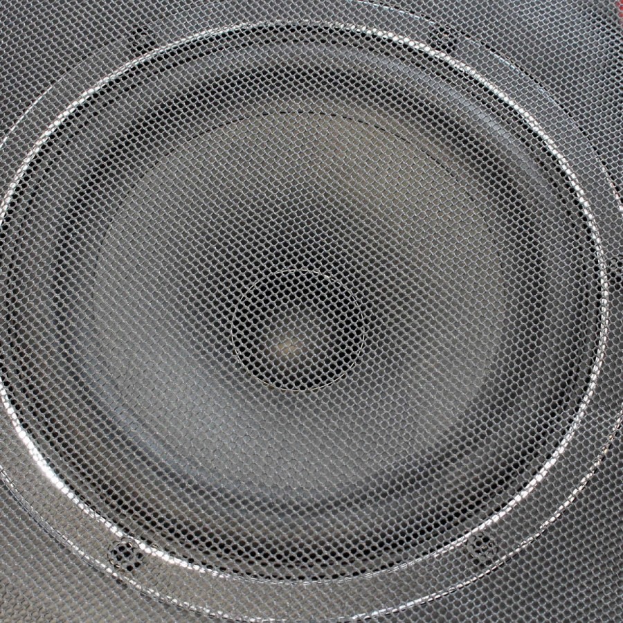 Tissu Acoustique pour Grilles HautsParleurs 150x100cm Noir Audiophonics