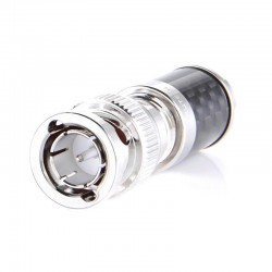 FURUTECH CF-BNC (R) Connecteur BNC plaqué Rhodium Phosphor Ø 8mm