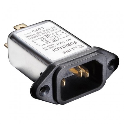 FURUTECH AC-1501 (G) IEC Base C20 Gold Plated EMI noise filter 230V 15A