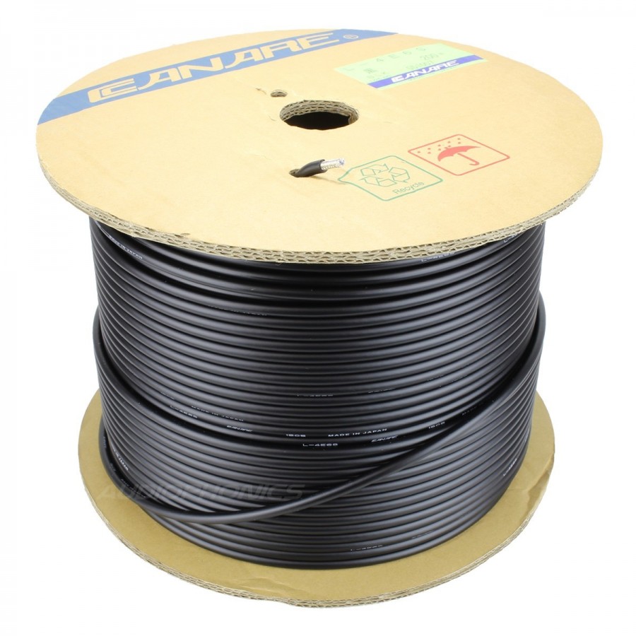 Canare 4S12F Star Quad 10ft Speaker Cable - 13awg, Banana To Banana, Hi-End Audio (S01)