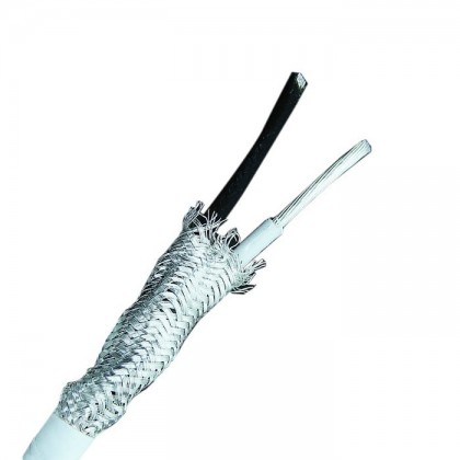 Balanced interconnect cable Silver PTFE 2x1.3mm² Ø 5mm