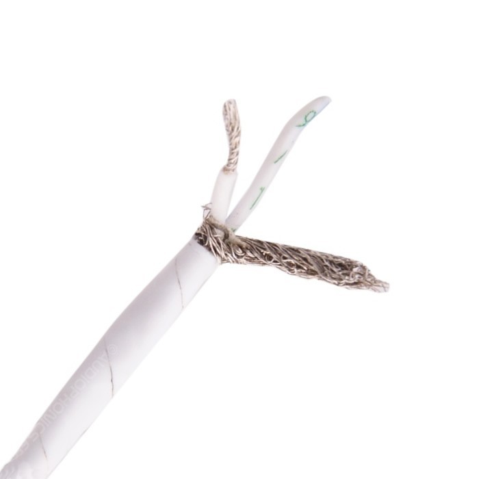 Câble de modulation symétrique plaqué Cuivre PTFE 2x0.25mm² Ø3mm