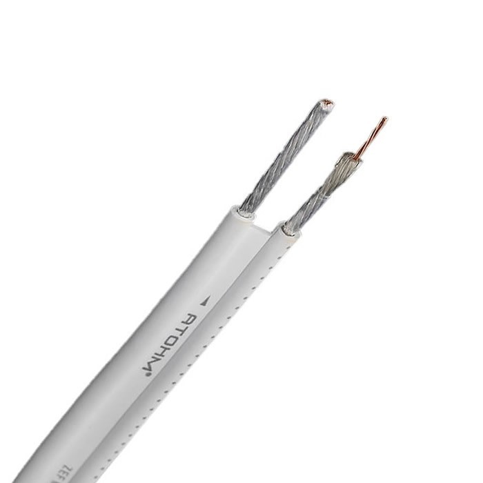 ATOHM ZEF MAX Cable Copper / Silver UC-OFC Insulated FEP 2x5mm²