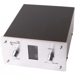 DYNAVOX TPR-2 Préamplificateur avec entrée Phono (MC/MM) Silver