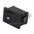 Monostable Toggle Switch ON-OFF 250V 3A Black