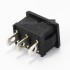 Monostable Toggle Switch ON-OFF 250V 3A Black