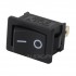 Monostable Toggle Switch ON-OFF 250V 3A Black