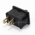 Monostable Toggle Switch ON-OFF 250V 3A Black