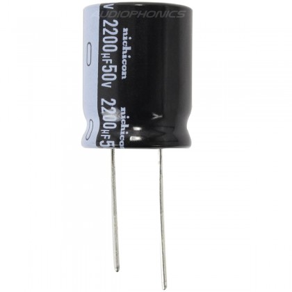 Nichicon Condensateur électrolytique Audio 50V. 2200µF