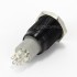 Anodised Aluminum Switch 2NO2NC 250V 3A Ø16mm Black