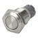 Interrupteur inox argent 250V 3A Ø16mm