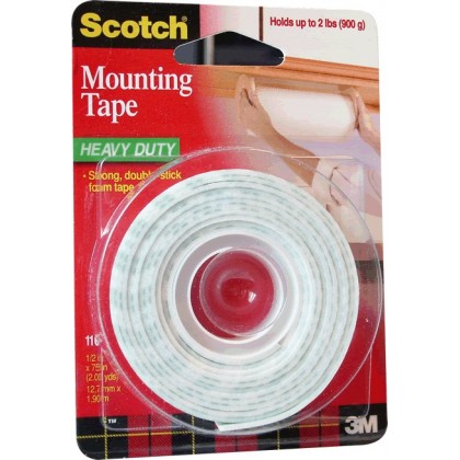 Scotch en mousse adhésive double face 3M