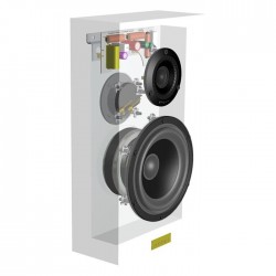 ATOHM FURTIVE 1.1 DIY Kit 2-Way Wall Speaker (Unit)