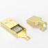 DIY USB type A Plug Gold Plated 3µ