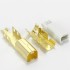 DIY USB type B Plug Gold coated