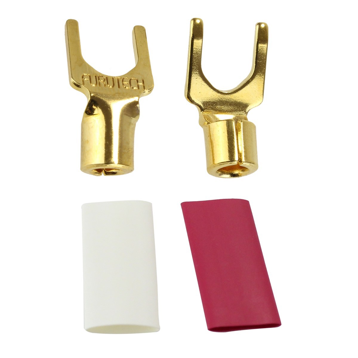 FURUTECH FP-203 (G) Fourche plaquée Or 24k Ø4mm (Set x4)