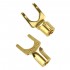 FURUTECH FP-203 (G) Fourche plaquée Or 24k Ø4mm (Set x4)