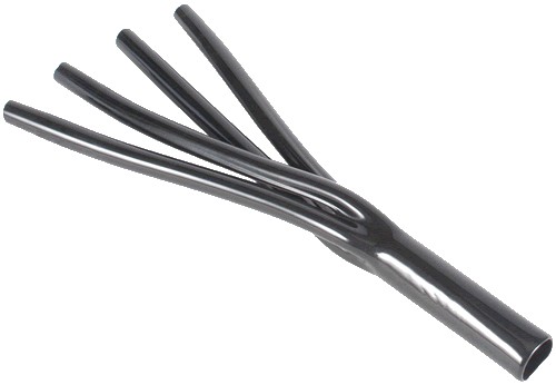 Splitter tip / Splitter 1x9.5mm to 4x4mm Black