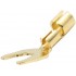 WM AUDIO KS266 Spade Plug Gold 24K / Banana Adaptator Ø6mm (Unité)