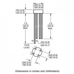 Pont redresseur RB151 250V AC 1.5A 50V