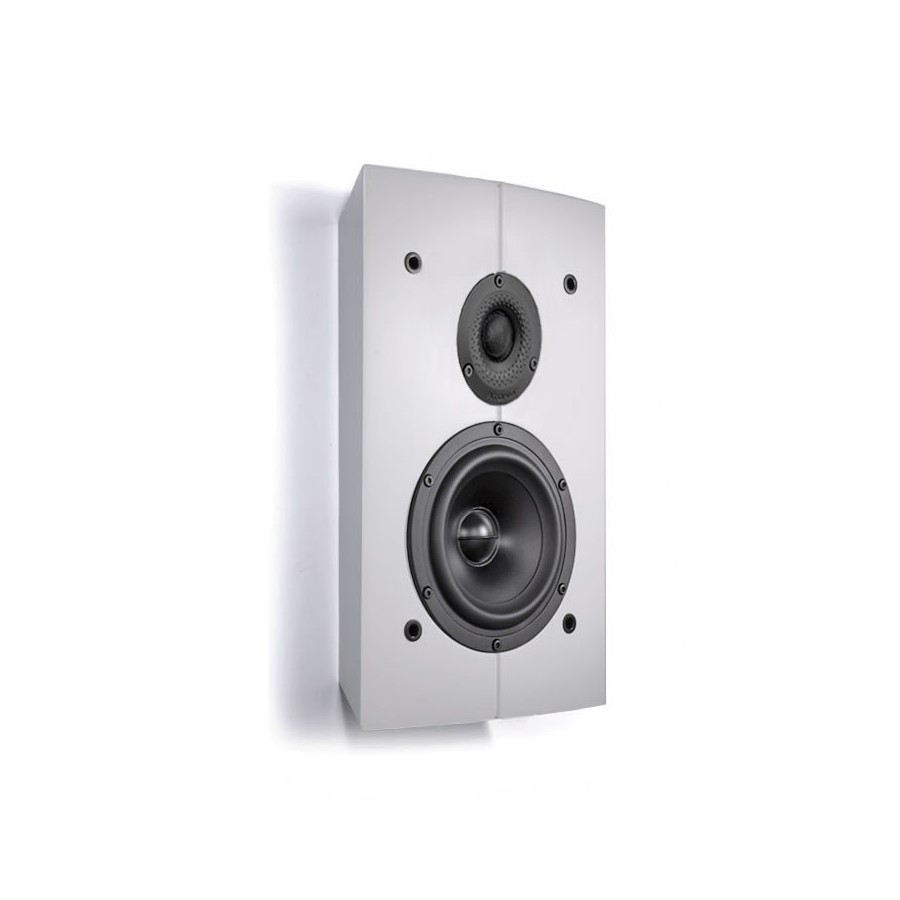 ATOHM FURTIVE 1-1 Enceinte murale HiFi 120W / 6 Ohm Blanc (Unité