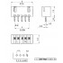 Connecteur Embase XH 2.54mm Mâle 6 Voies Noir (Unité)