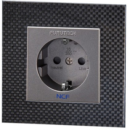 FURUTECH FT-SWS NCF plated Schuko Wall plate