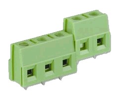 Isolated 2-Way Screw Terminal Block 5mm