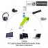 AVANTREE DG50 Leaf Adaptateur USB Bluetooth 4.1 aptX faible latence