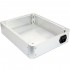 100% Aluminium DIY Box / Case Round Corners 272x212x60mm Silver