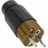 YARBO GY-901FP-R Schuko Type E/F Power Connector Rhodium Ø12.5mm