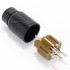 YARBO GY-901FP-R Schuko Type E/F Power Connector Rhodium Ø12.5mm