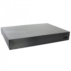 100% Aluminium DIY Box / Case 429x307x61mm Black