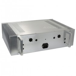 100% Aluminium DIY Box / Case 439x307x119mm Silver