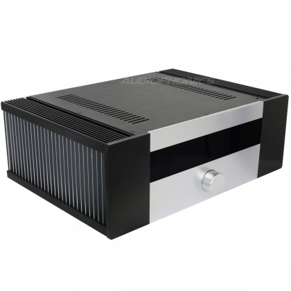 100% Aluminium DIY Box / case for integrated Amplifier 431x310x145mm 